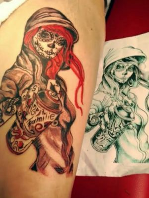 #sprayfrau #power #tattoo #artist #follow #followforfollower# #nadel#frau #inked #tattoodo #tattoodo #tattoodoambassasor #artist#inkedwoman #mann #tattooedman #instatattoo #blackandgrey #instatattoo #farbe #rot #lines #inked 