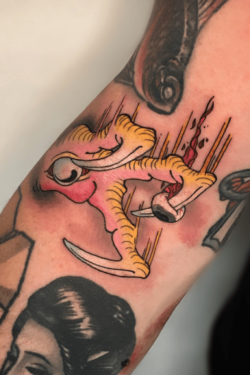 Dragon claw tattoo by tattoosuzette on DeviantArt