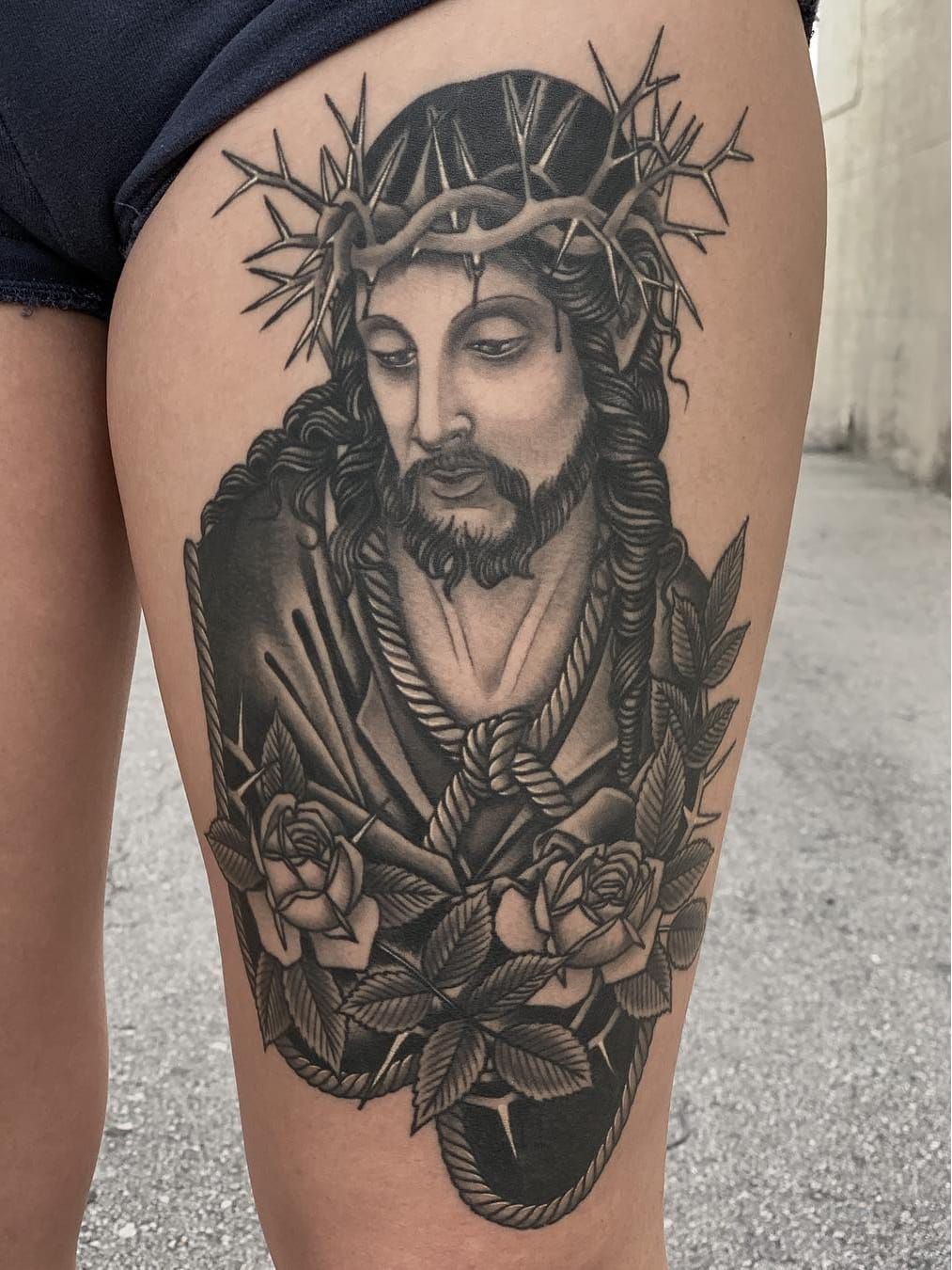 Jesus Tattoos And DesignsJesus Tattoo Meanings And IdeasJesus Tattoo  Pictures  HubPages