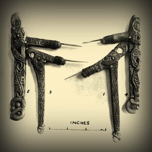 Old Polynesian Tattoo Tools #Polynesian #Old Body Modifications #bodymodifications #bodymods #tribal