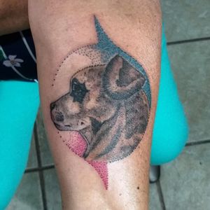 Dog tattoo #dogface #dogtattoo 