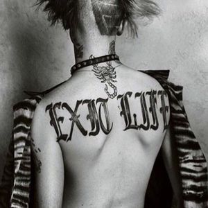 Exit life tattoo lil peep 