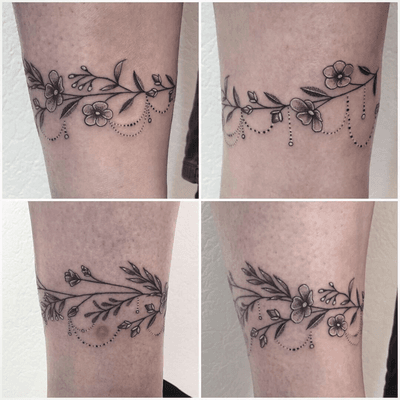 #photooftheday #tattoo #tatouage #bracelet #bracelettattoo #flowers #flowertattoo #flowerbracelet #dot #dots #dotworktattoo #dotwork #dottattoo #petitspoints #anklet #ankletattoo #girltatoo #lausanne #lausannetattoo #tattoolausanne #lespetitspointsdefanny 