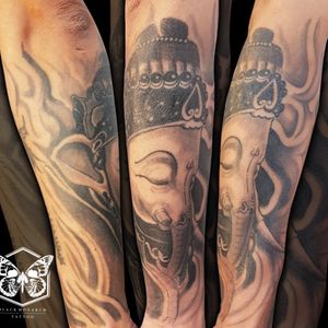 Ganesh TattooFully healed