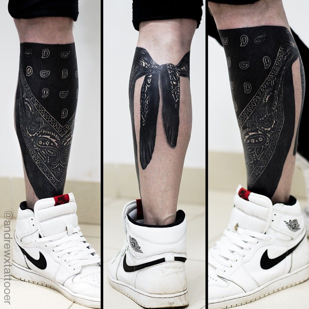 Tattoo uploaded by XII Tattoo Parlour • Black bandana. #blacktattoo # tattooed #tat #tattoo #ink #realismtattoo #tattoos #tattooshop #cooltattoos  • Tattoodo