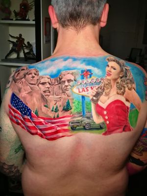 Tattoo américain by Freddy