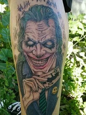 #DC #comic #tattoo #thejoker #guazon #tj 