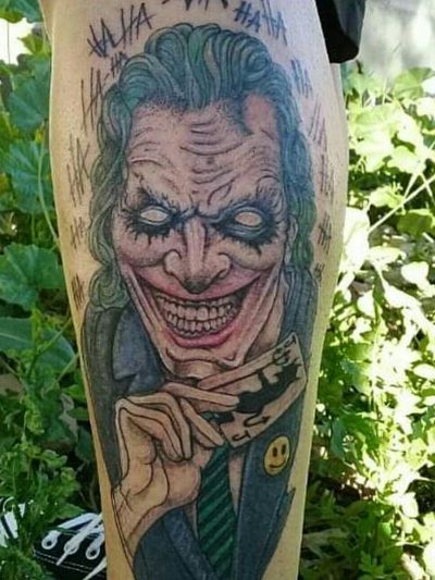 #DC #comic #tattoo #thejoker #guazon #tj 