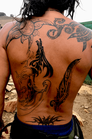Maori and Tribal Tattoo ❤️👽