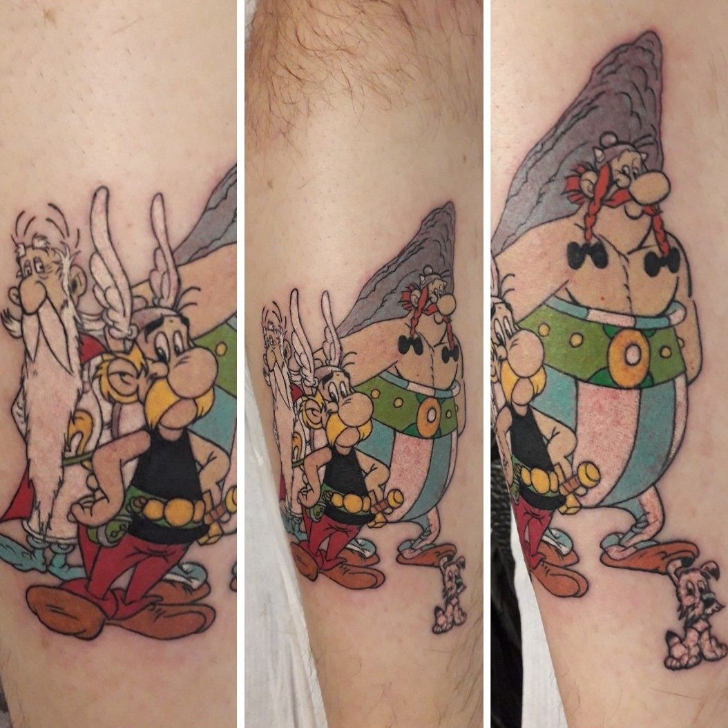 Obelix tattoo asterix Asterix