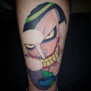 Joker Tattoo. Healed