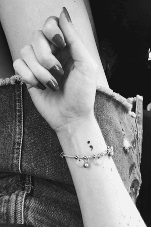 "A semicolon is used when an author could've chosen to end their sentence, but chose not to. The author is you and the sentence is your life." 