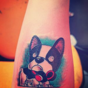 A little dog tattoo for a cute couple ❤️ • • • 💫 #tattoo #tattoos #tat #toptags #ink #inked #tattooed #tattoist #coverup #art #design #instaart #instagood #sleevetattoo #handtattoo #chesttattoo #photooftheday #tatted #instatattoo #bodyart #tatts #tats #amazingink #tattedup #inkedup #tattoo #bostonterrier #frenchbulldog #arm #canidae #dog #temporarytattoo #joint #leg #humanleg #humanbody #non-sportinggroup #font #carnivore #paw #bulldog #tattooartist #fawn #tattoist #photography #tats #tatts #tattedup #tattooed #amazingink #design #inked #handtattoo #bodyart #instapic 