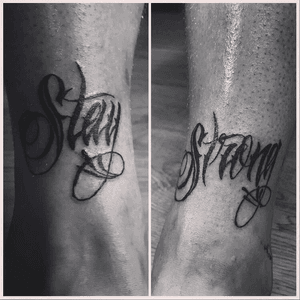 Stay strong #lettering #StayStrong 