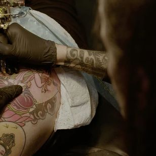 Tatuaje de Little Paul #SmallPaul #MusinkFest #Musink #musicfestival #tattooconvention #TravisBarker