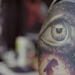 Tatuaje curado de Saga Anderson #SagaAnderson #MusinkFest #Musink #musicfestival #tattooconvention #TravisBarker