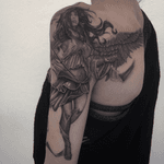 @realistic.ink @tattoorealistic #photooftheday #tattoo #tatouage #realistictattoo #realistic #realism #realismtattoo #angel #angeltattoo #blackandgreytattoo #blackandgrey #lausanne #lausannetattoo #tattoolausanne #lespetitspointsdefanny 