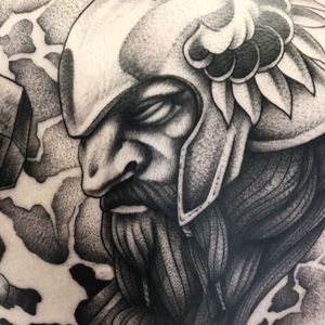 Some details of backpiece #thor #dotwork #blackwork #blackandgrey #sweden