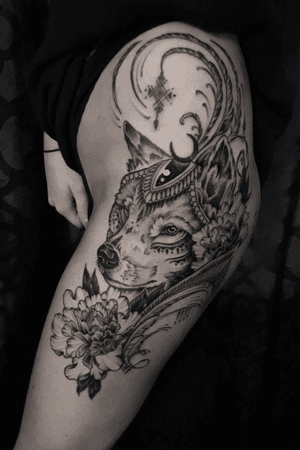 Wolf Tattoo. 