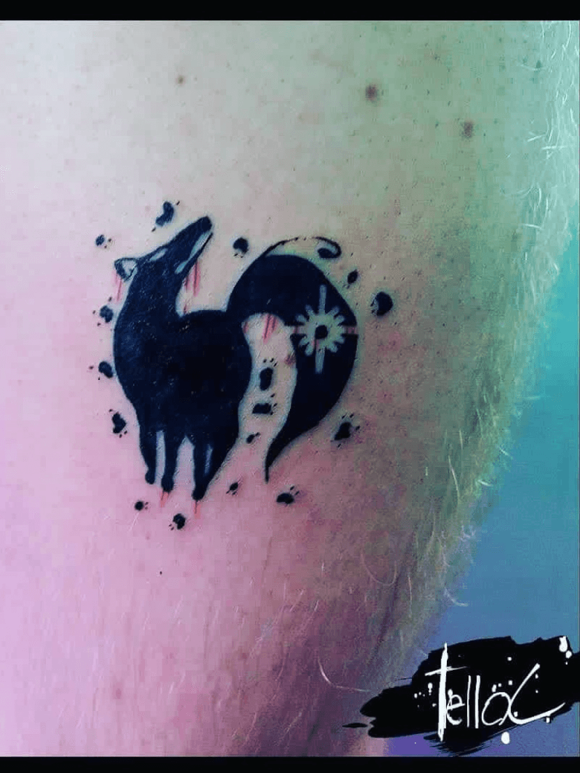 Ban Tattoo I got a little while ago decided to do a bit different than the  all red  rNanatsunoTaizai