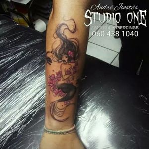 #mermaid #tattoo #andre_jooste_tattoo #andre_jooste #lefthandtattoo #studio1 #ink #inked #inklife #inkstagram #vetastudios #tattoosocietyafrica  #southafricantattoo