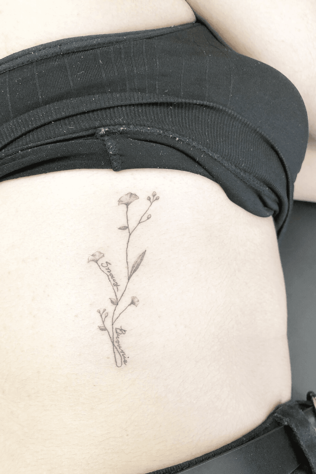 Carnations  Babys Breath done by Grace at FoxMoon Tattoos in Brisbane   rtattoos