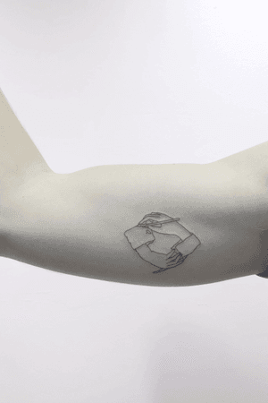 M.C. Escher inspired tattoo