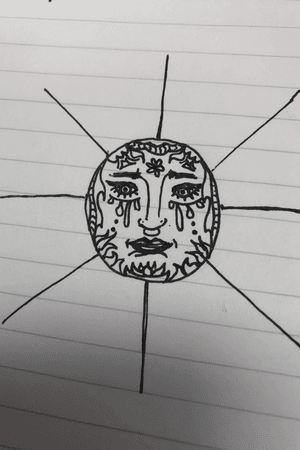 Sun face (sad)