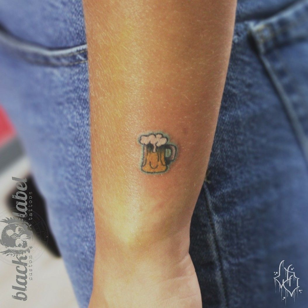 Beer tattoos ideas for a toast on your skin  tattooists