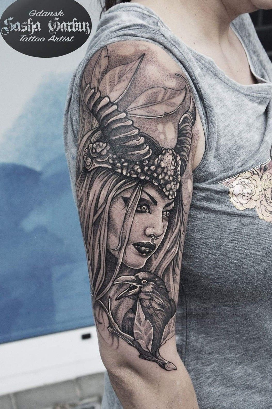 Remarkable Colored Tattoos by Artist Sasha Unisex