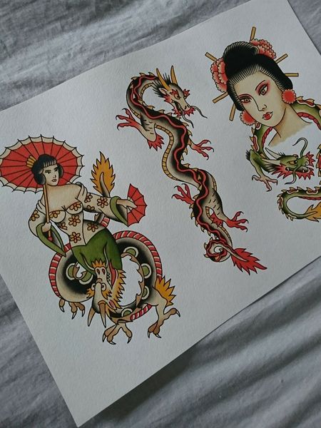 Flash tattoo