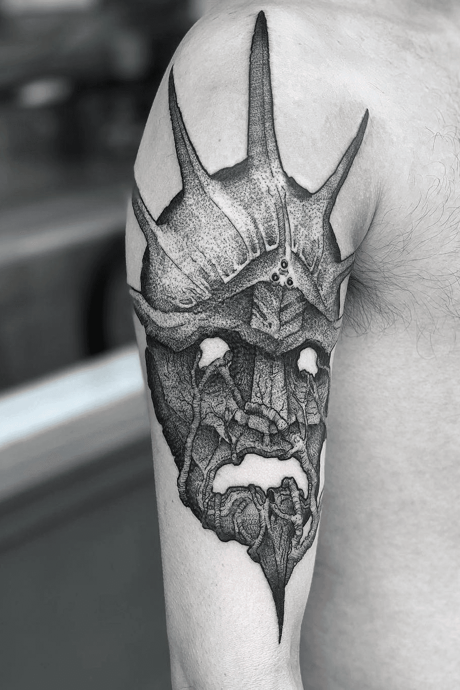 Tattoo uploaded by Blacksmith.Tattoo • Gangsta mask LV. @Blacksmith.Tattoo  • Tattoodo