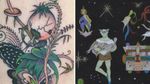 Tattoo and Illustration by Matt Bivetto #MattBivetto #JacksonEpstein #SnailFarm #tattooart #tattoobook #surrealism #surreal #esoteric #blackandgrey #strange #symbolism #spiritual #medieval