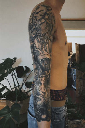 Tattoo by Lazy Bone Tattoo Studio HK