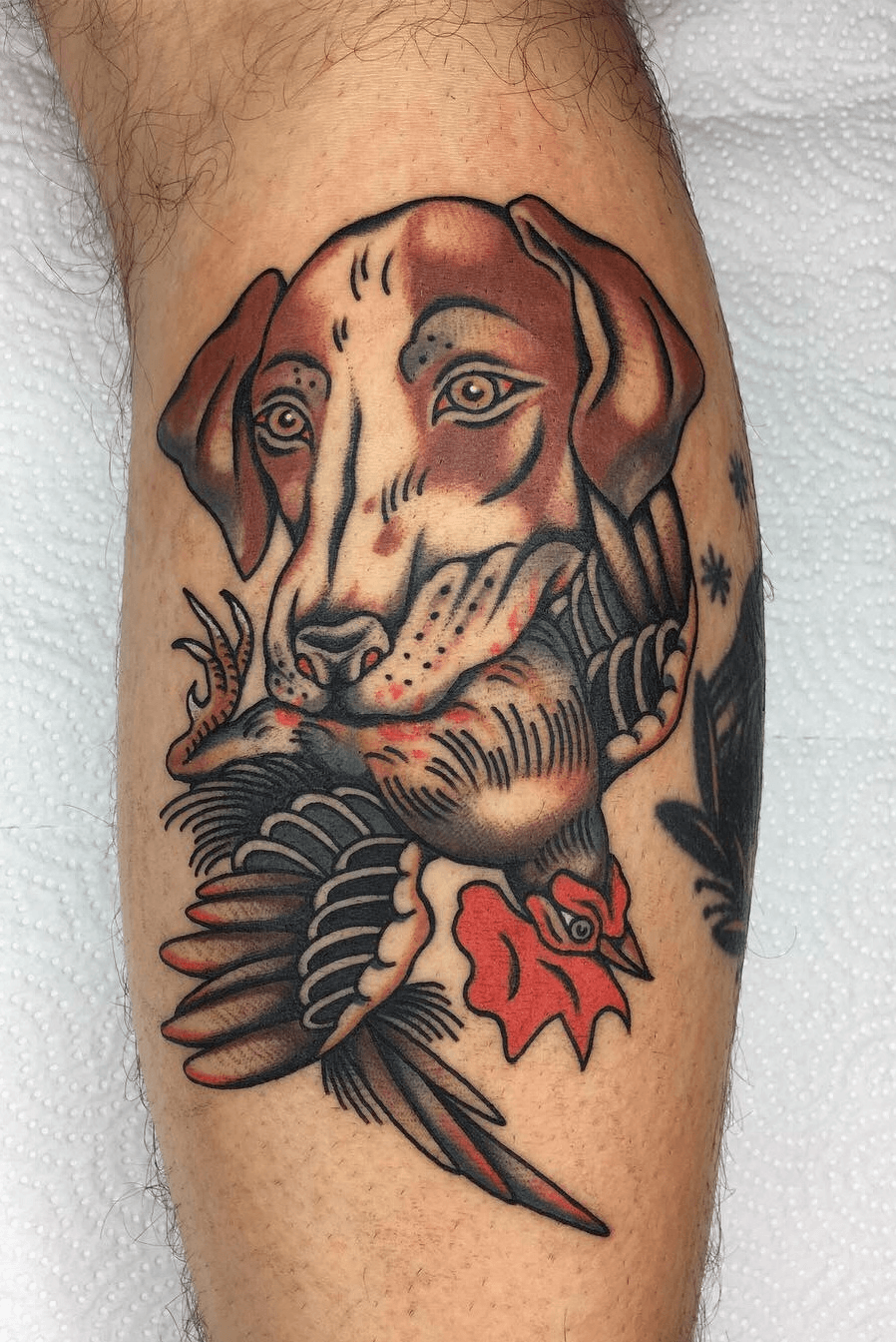 Pin by Kristy Johnson Ostergard on Animal  German Shorhaired Pointer   Tattoos Dog tattoos Hunting tattoos