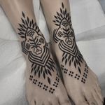 Tattoo by Cloditta #Cloditta #besttattoos #favoritetattoos #awesometattoos #tattoodoapp #tattooartist #tattoodoappartists #blackwork #pattern #ornamental #flower #floral #folktattoo