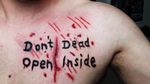 #tattoo #berlintattoo #berlinink #twd #thewalkingdead #dontopendeadinside #wounds #scratches #cut #bloody 