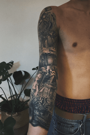 Tattoo by Lazy Bone Tattoo Studio HK