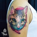 Realism Cat tattoo Tattoer Colombia 