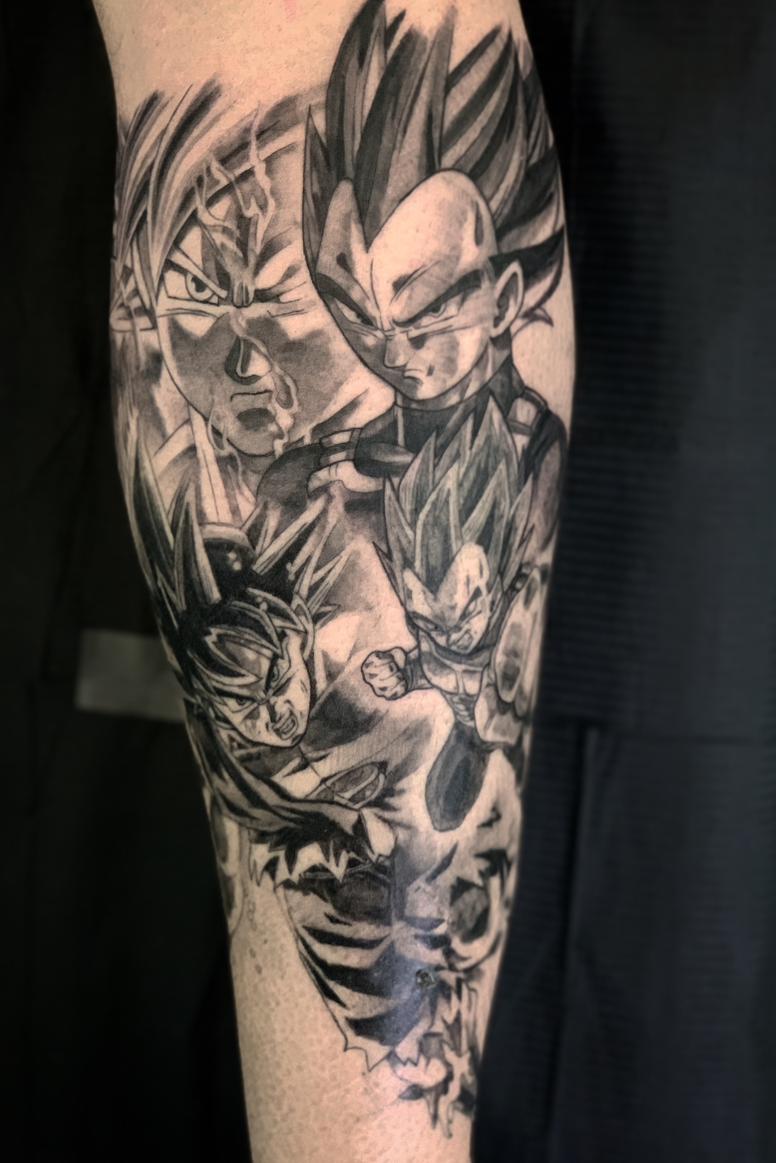 VEGETA . ARTE disponível para - GD Piercing e Tattoo