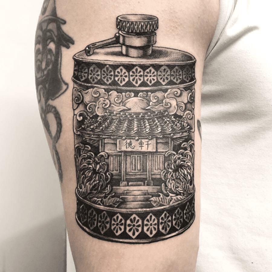 Tattoo uploaded by DKtattoos  Glass of Whisky and cigar  Big challenge  specifically in this place  Thank you Grzegorz for another awesome  session  dktattoos dagmara kokocinska coventry coventrytattoo  coventrytattooartist 