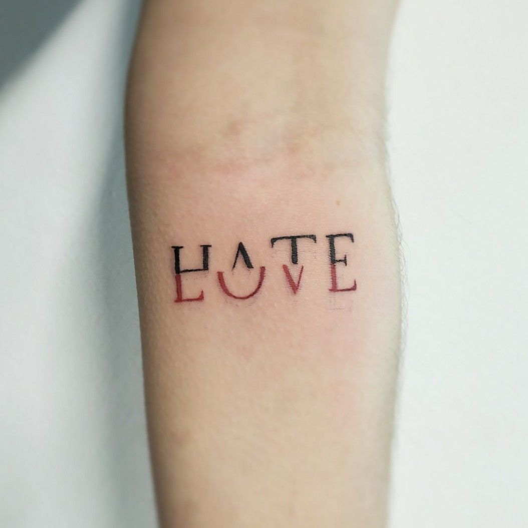 Hate Love Tattoo hatelove  Vintage tattoo ink studio  Facebook