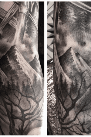 Tattoo by Warren Gladwin Tattoo