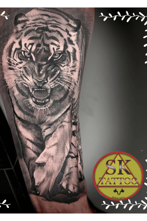 Tiger tattoo realistic