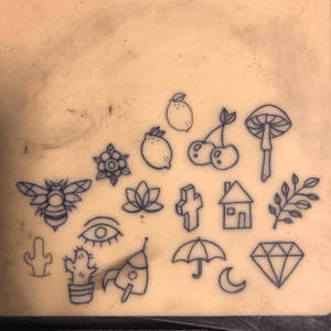 “Fixed” some of the tattoos I made a while ago