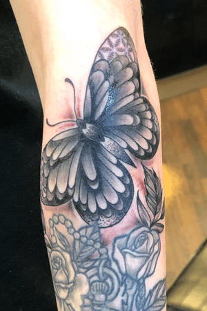Butterfly added to my arm