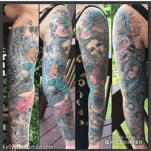 A victorian inspired sleeve on the wonderous kat! 