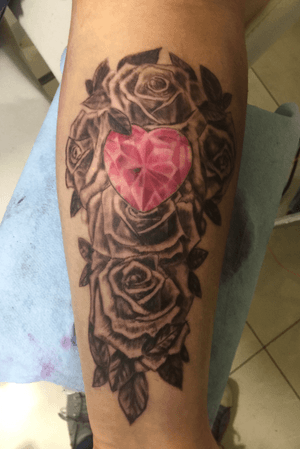 Rosas corazon