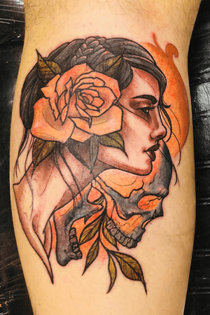 Done by Angel Rose at Dark Moon Studios L.A