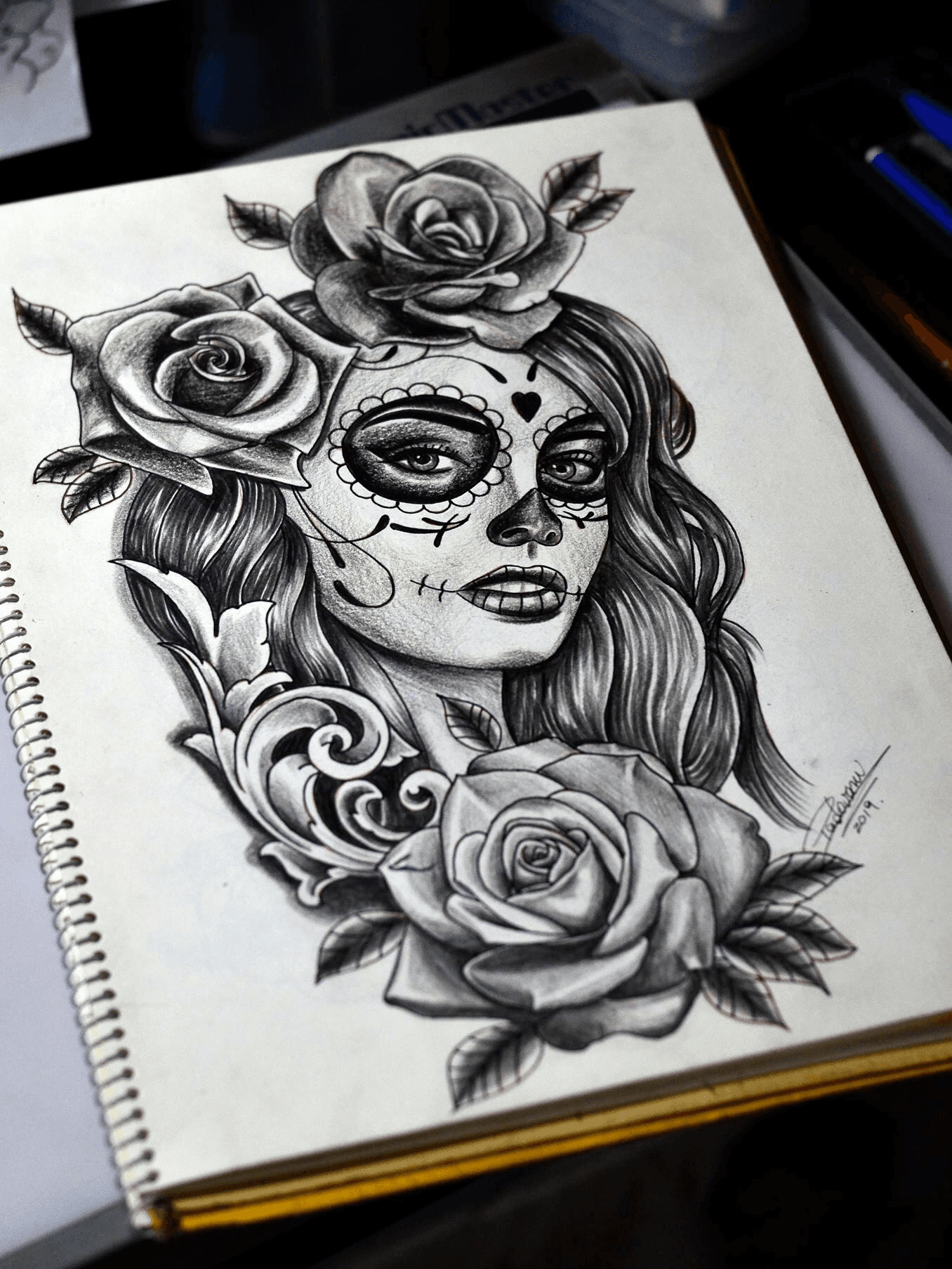 Explore the 50 Best dayofthedead Tattoo Ideas (2019) • Tattoodo